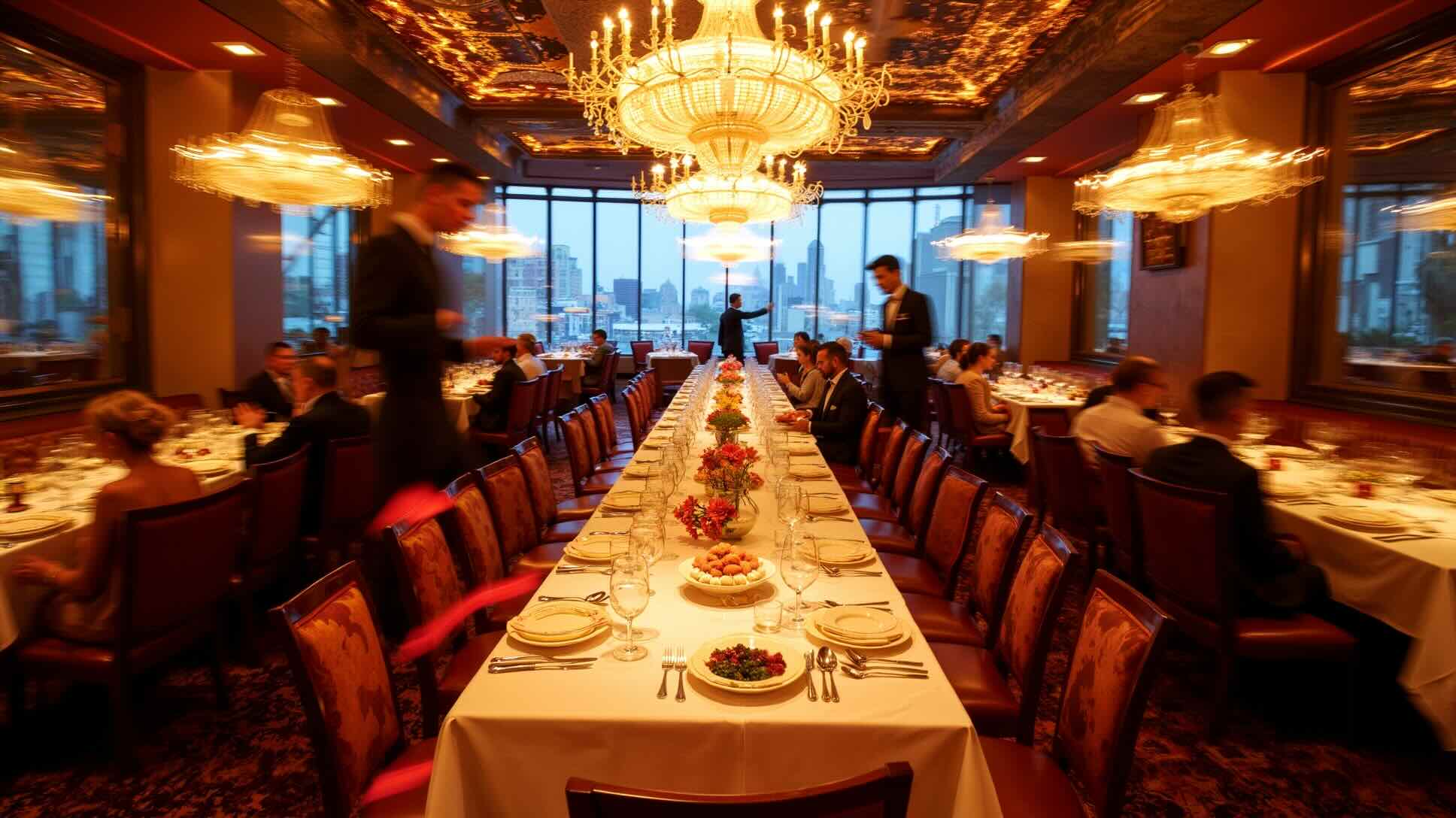 WOAP INDIA LUXURIOUS BANQUET SETTING